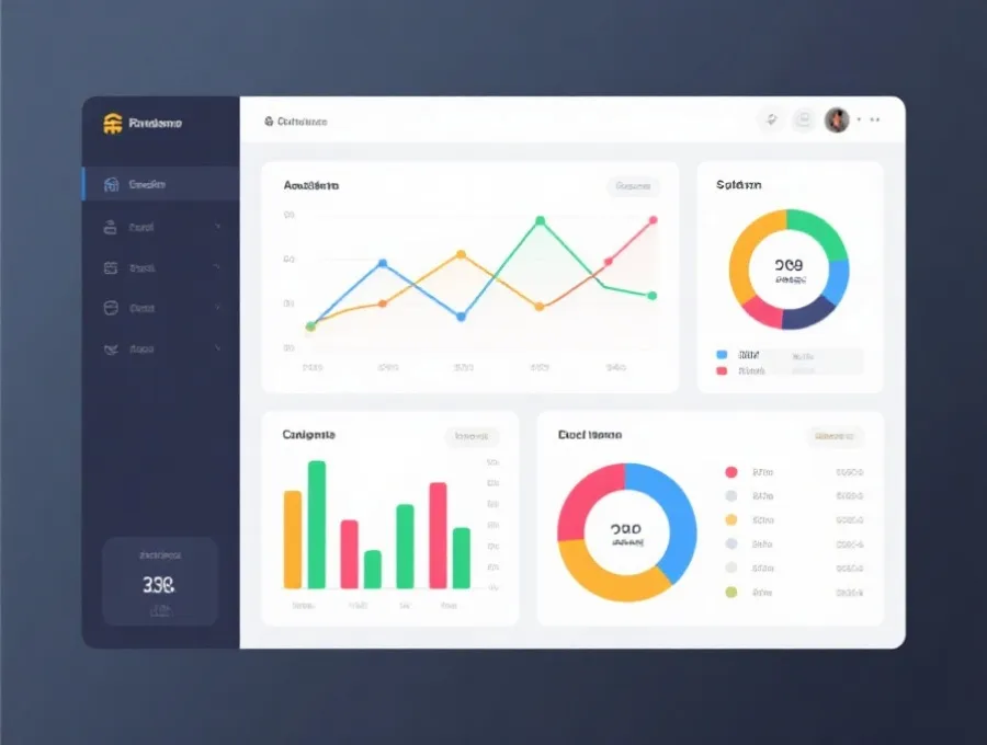 數據圖表分析示意